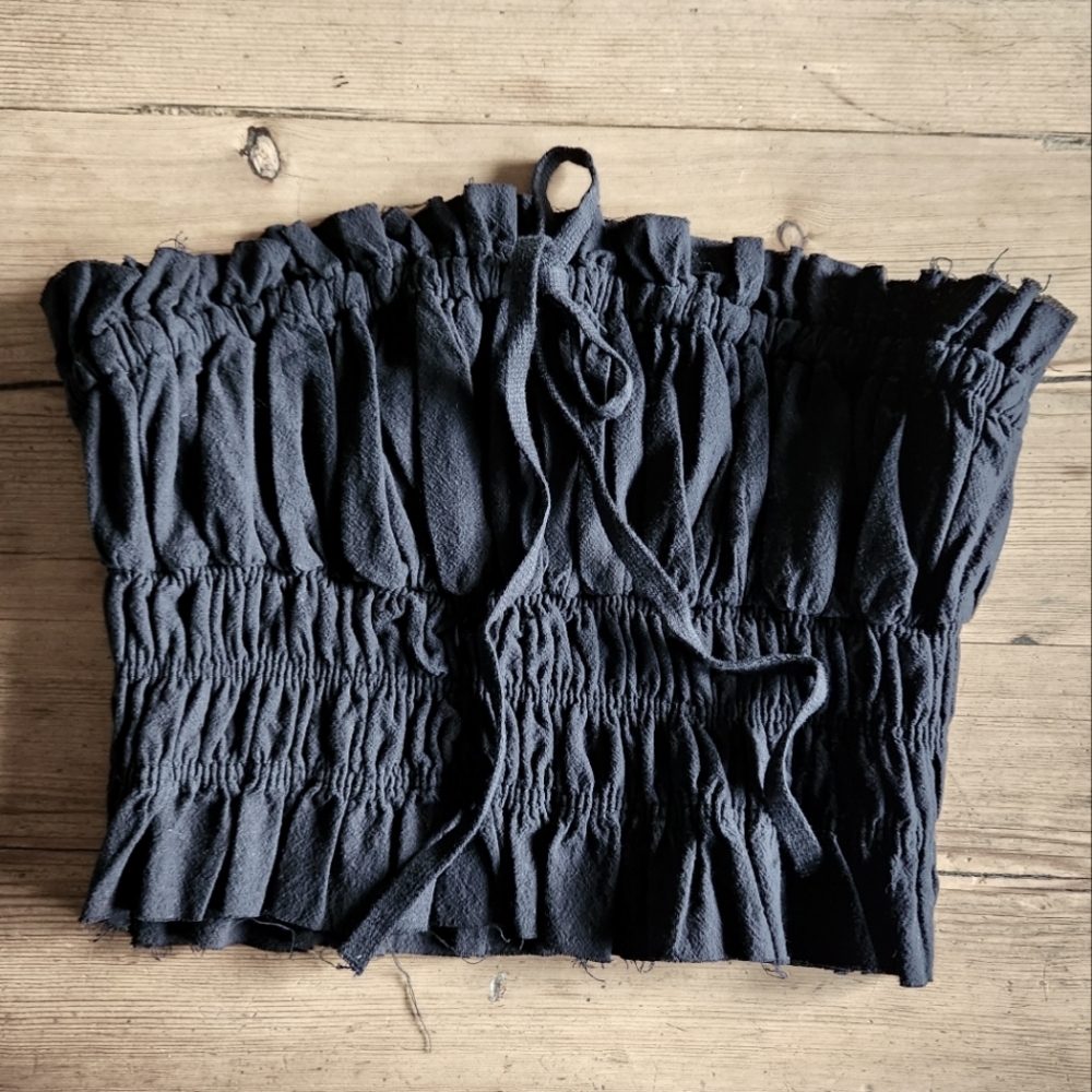 Free People xs black tube top like gabby